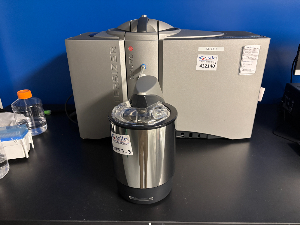 Image of Malvern Mastersizer 3000 Particle Size Analyzer
